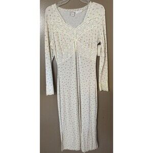 NWT Vintage Night Gown Pink K 4044pk-l Size Small Lace